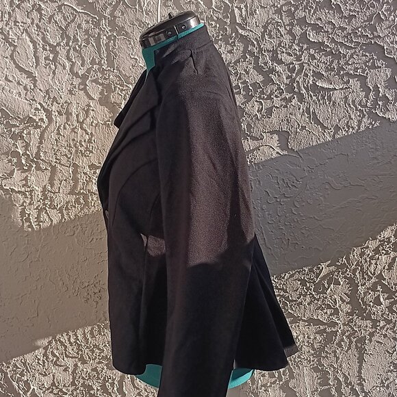 2/$30 NWT Hybrid & Company  Tailored Black Double Lapel  Hourglass Blazer XL - Picture 5 of 9